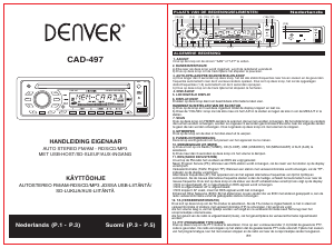 Handleiding Denver CAD-497 Autoradio