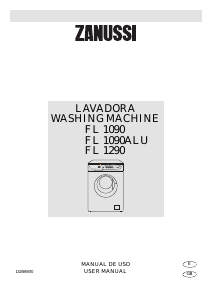 Manual Zanussi FL 1290 Washing Machine