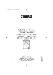 Manuál Zanussi FE 1406 Pračka