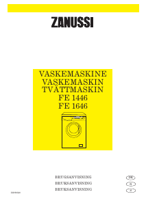 Bruksanvisning Zanussi FE 1446 Tvättmaskin