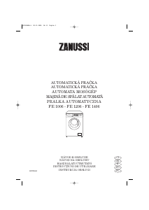 Návod Zanussi FE 1206 Práčka