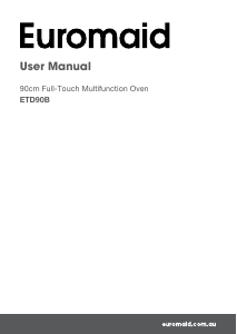 Manual Euromaid ETD75B Oven