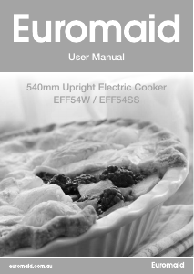 Manual Euromaid EFF54SS Range