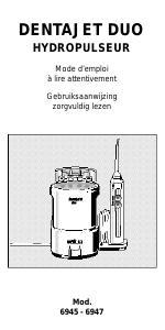 Handleiding Calor 6945 Dentajet Duo Flosapparaat