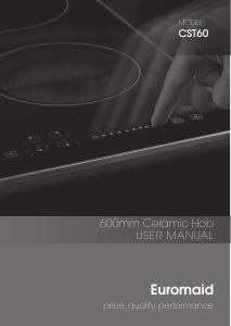 Manual Euromaid CST60 Hob