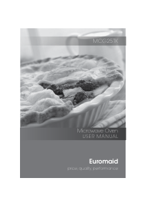 Manual Euromaid MCG25TK Microwave