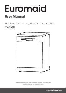 Manual Euromaid E14DWX Dishwasher