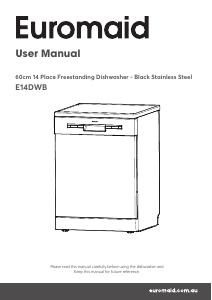 Manual Euromaid E14DWB Dishwasher