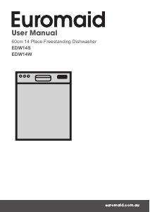 Manual Euromaid EDW14W Dishwasher