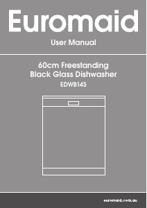 Manual Euromaid EDWB14S Dishwasher