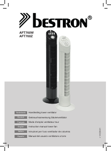 Manual de uso Bestron AFT760W Ventilador