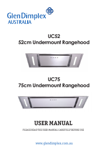 Manual Euromaid UC52 Cooker Hood