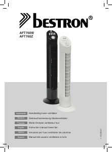 Manual de uso Bestron AFT760Z Ventilador