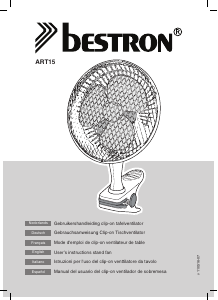 Manual Bestron ART15 Fan