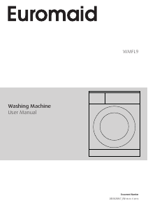 Handleiding Euromaid WMFL9 Wasmachine