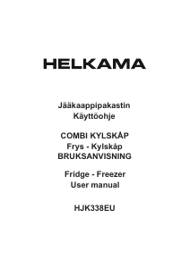 Käyttöohje Helkama HJK338EU Jääkaappipakastin