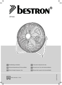 Mode d’emploi Bestron DFA30 Ventilateur