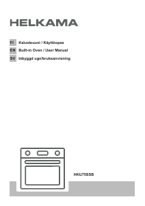 Bruksanvisning Helkama HKU75SSB Ugn