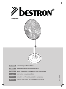 Mode d’emploi Bestron DFS45S Ventilateur