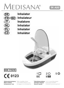 Manuál Medisana IN A80 Inhalátor