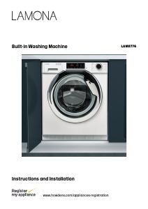 Manual Lamona LAM8776 Washing Machine