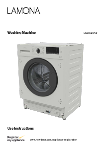 Handleiding Lamona LAM8740 Wasmachine