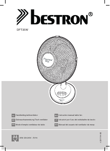 Bedienungsanleitung Bestron DFT35W Ventilator