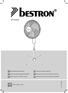 Manual de uso Bestron DFT45SW Ventilador