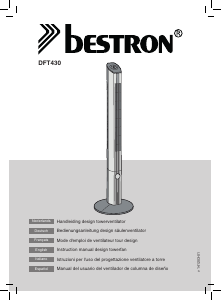 Manual de uso Bestron DFT430 Ventilador