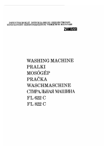 Handleiding Zanussi FL 622 C Wasmachine