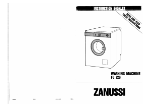 Handleiding Zanussi FL 826 Wasmachine
