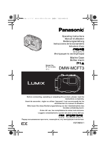 Manual Panasonic DMW-MCFT3E Underwater Camera Case