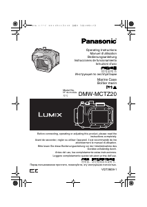 Manual de uso Panasonic DMW-MCTZ20E Estuche para cámara subacuática