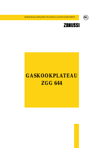 Handleiding Zanussi ZGG644ICY Oven