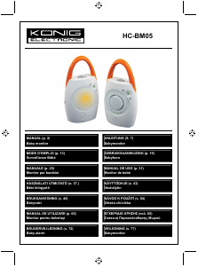 Brugsanvisning König HC-BM05 Babyalarm