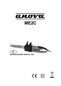 Manual Anova ME2C Motosserra