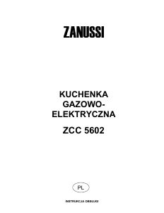 Instrukcja Zanussi ZCC5602 Kuchnia