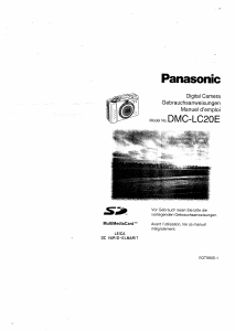 Mode d’emploi Panasonic DMC-LC20 Lumix Appareil photo numérique