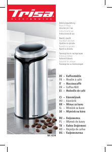 Bedienungsanleitung Trisa Macinino Caffe Kaffeemühle