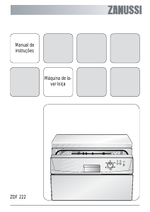 Manual Zanussi ZDF222S Máquina de lavar louça