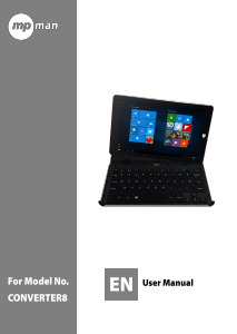 Manual Mpman CONVERTER8 Tablet