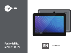 Handleiding Mpman MPQC1114IPS Tablet