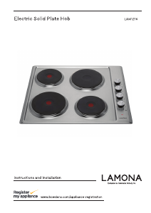 Handleiding Lamona LAM1216 Kookplaat