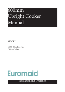 Manual Euromaid CS60 Range