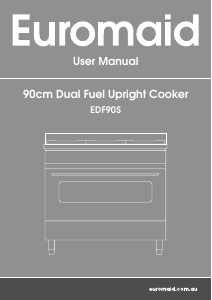 Manual Euromaid EDF90S Range