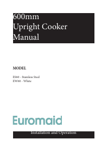 Manual Euromaid ES60 Range