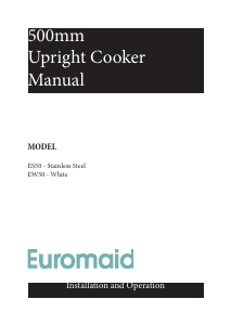 Manual Euromaid EW50 Range