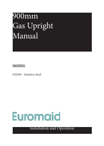 Manual Euromaid GG90S Range