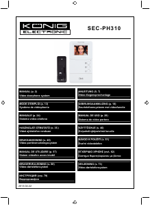 Handleiding König SEC-PH310 Intercomsysteem