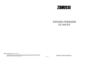 Manual Zanussi ZI3102RV Fridge-Freezer